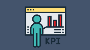 成果を確認する人のイラスト