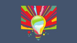 ビジュアルを表すイラスト