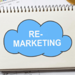 リマーケティングとロゴが描かれたイラスト