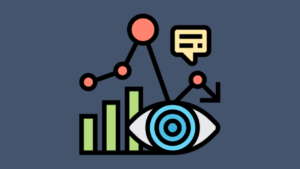 閲覧数を表現するイラスト