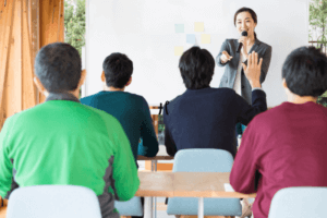 盛況のセミナー